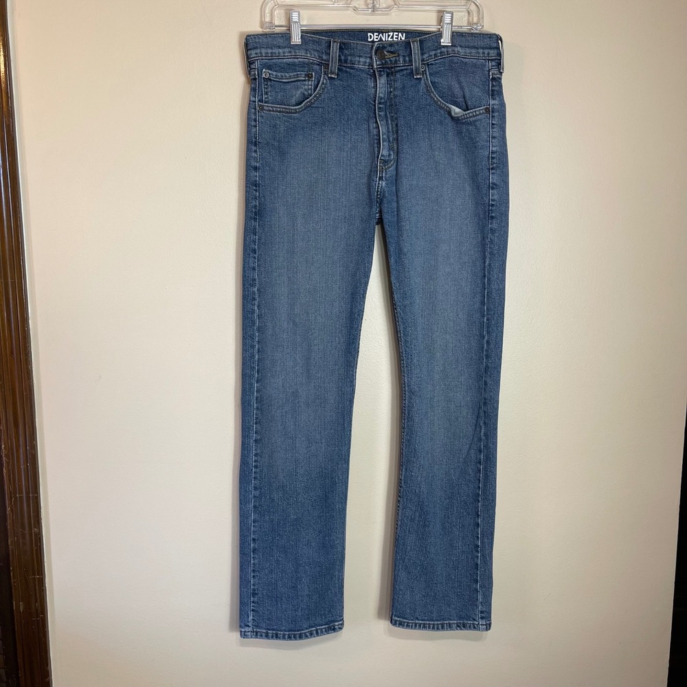 Denizen from Levi's 236 Regular Fit Medium Wash Straight Leg Jeans Mens 32x30